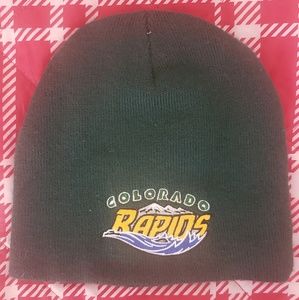 Rare Colorado Rapids beanie hat MLS soccer team
